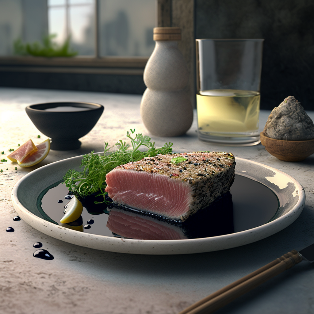 Diabetic-Friendly Tuna Steak Quinoa Feast